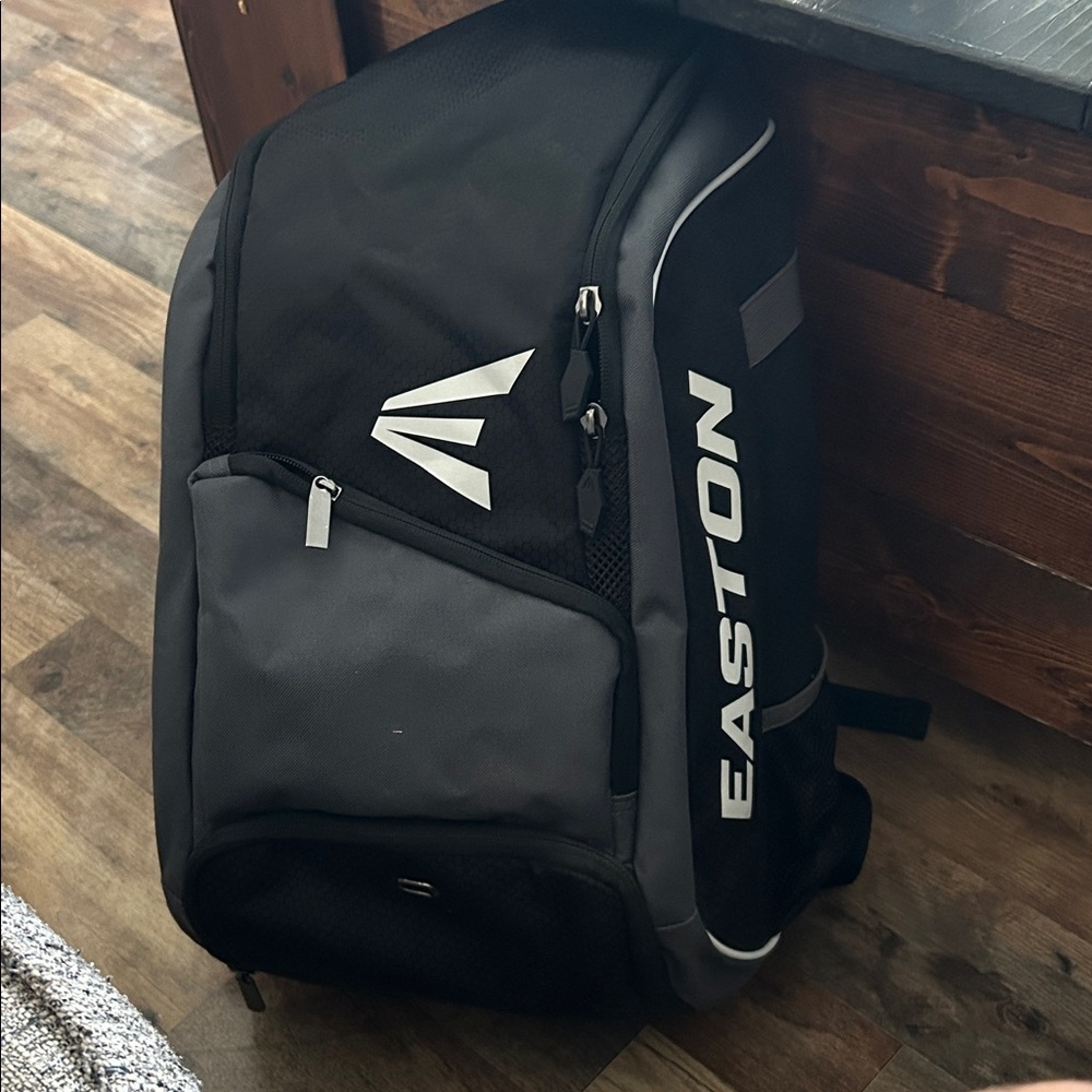 Easton Men's Backpack in Black and Gray